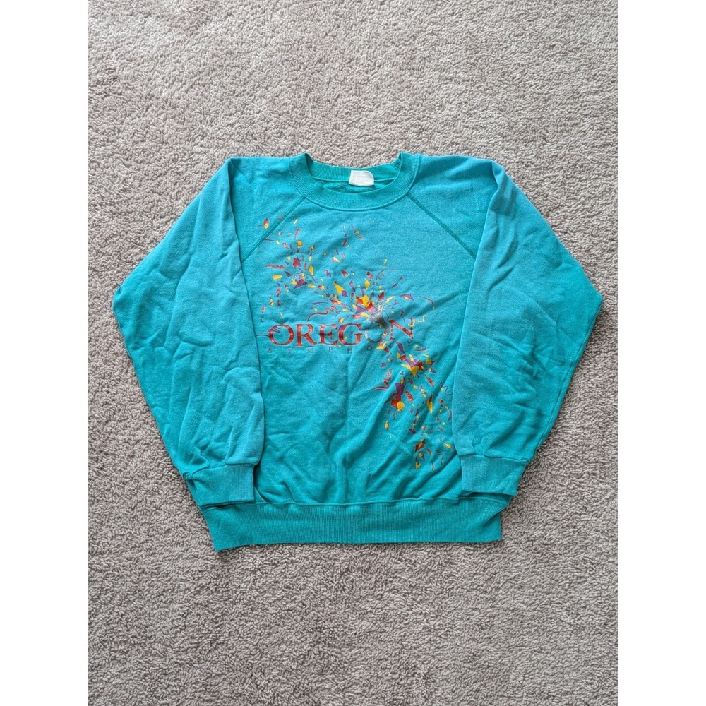 Vintage Hanes 50/50 Oregon Symphony Sweatshirt Medium Pullover Distressed 80/90s